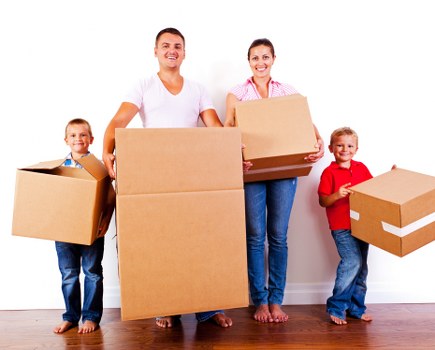 Commercial moving team planning a business relocation in Hampton