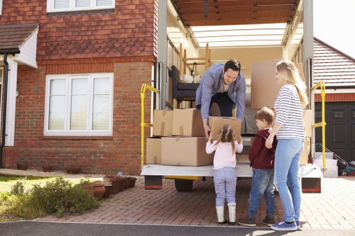 Experienced house removalists in Hampton managing moving day