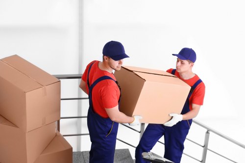 Prepared home furniture removal scene in Hampton