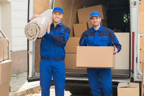Business relocation checklist and packing process for Hampton offices