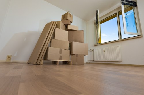 Modern storage facility in Hampton with secure access
