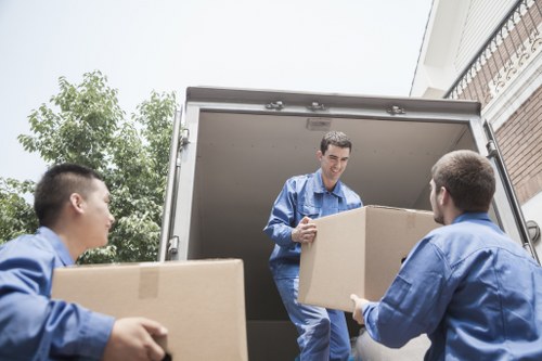 Man with a van in Hampton helping with a local home move