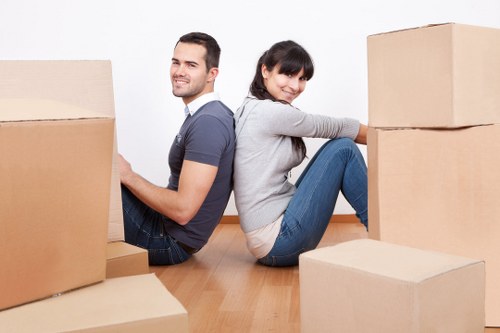 Image depicting updated cookie policy information for Hampton Removals
