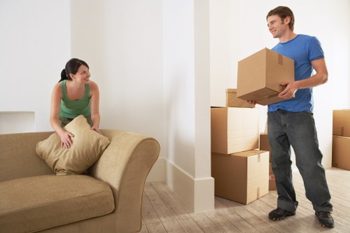 SSL encrypted Hampton Removals payment processing concept