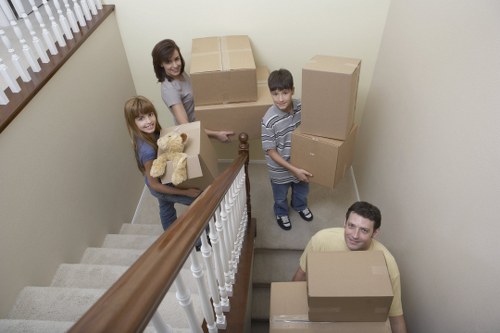 Local Hampton flat removals planning for access and parking